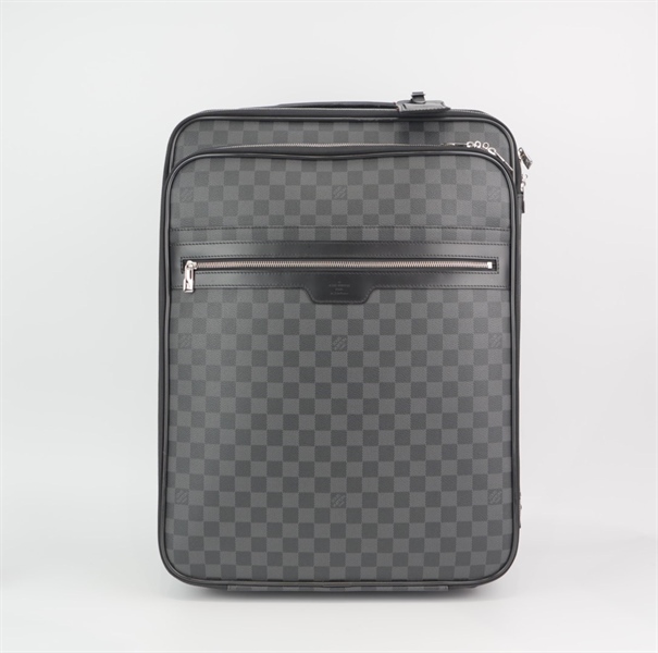 Vali LV ô vuông xanh đen 50x35x18 +