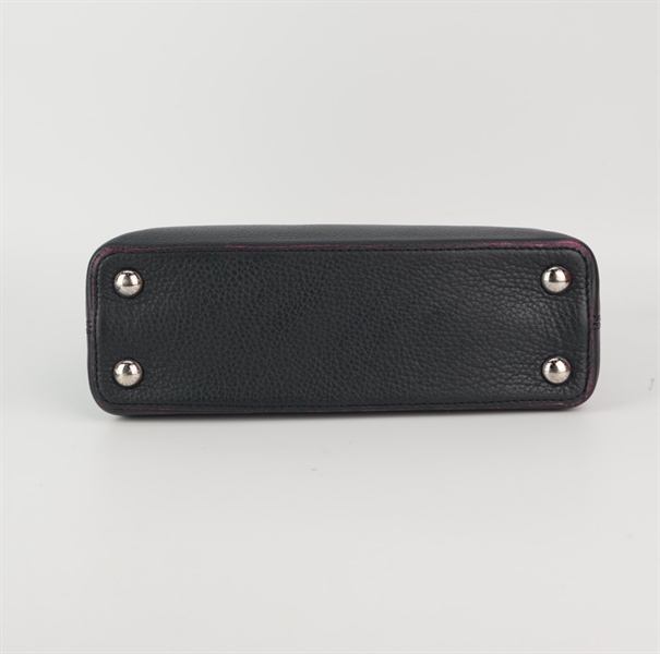 Túi LV capu đen viền hồng (TR4114) sz26+