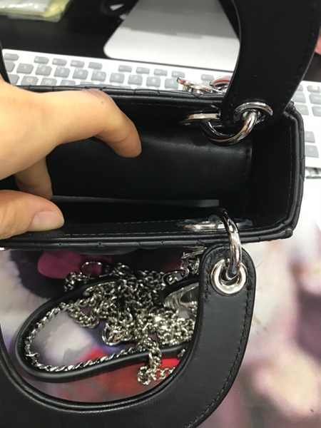 Túi Lady Dior Đen +