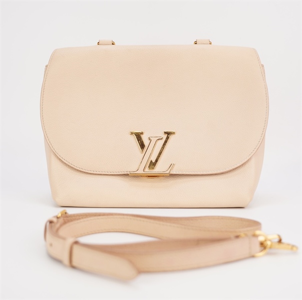 Túi LV handbag Big logo màu nude size 26cm+