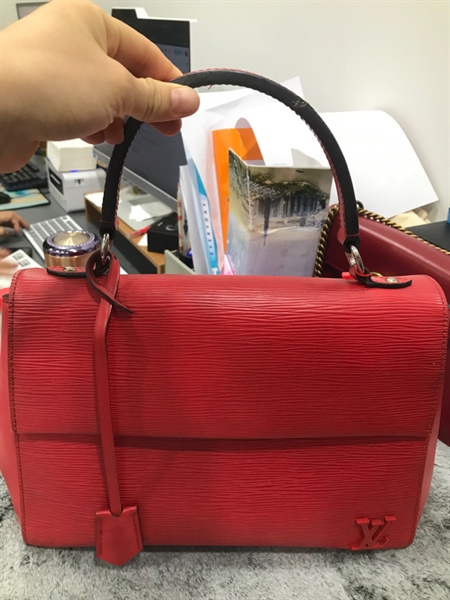 Túi LV Cluny Đỏ+