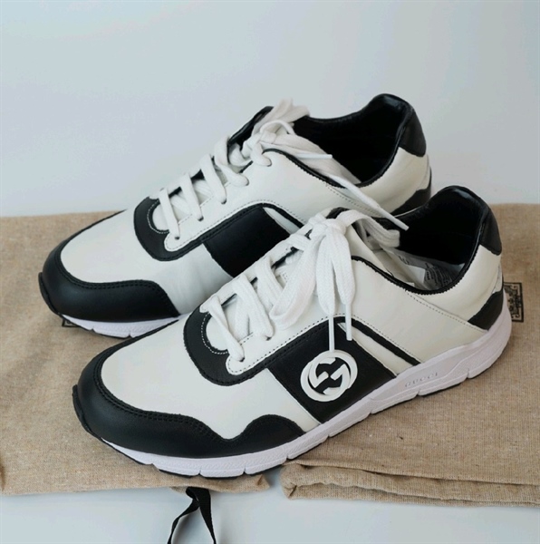 Giày GG trắng đen size 35 1/2 KG+