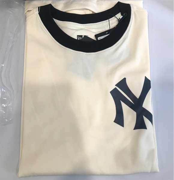 Áo Thun NY kem chữ Xanh KG+