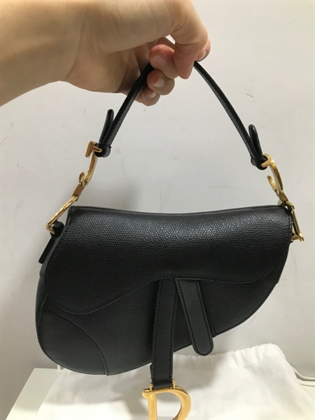 Túi Dior Yên NGựa Đen +