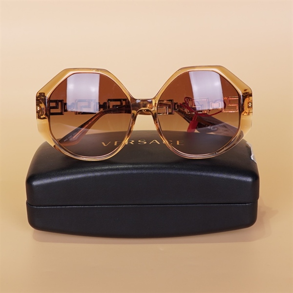 Kính Versace Vàng Trong+