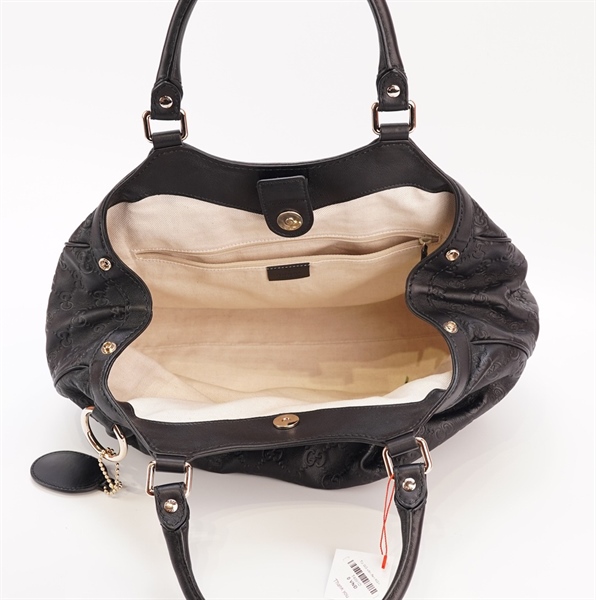 Túi GG vân đen KG+