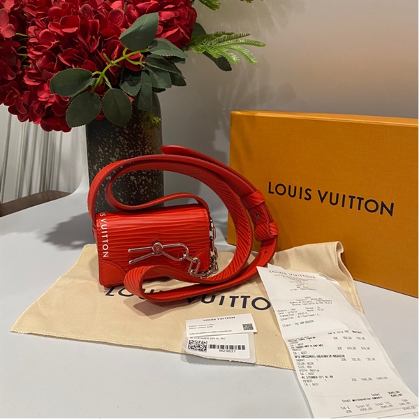 Túi LV nhỏ đỏ +