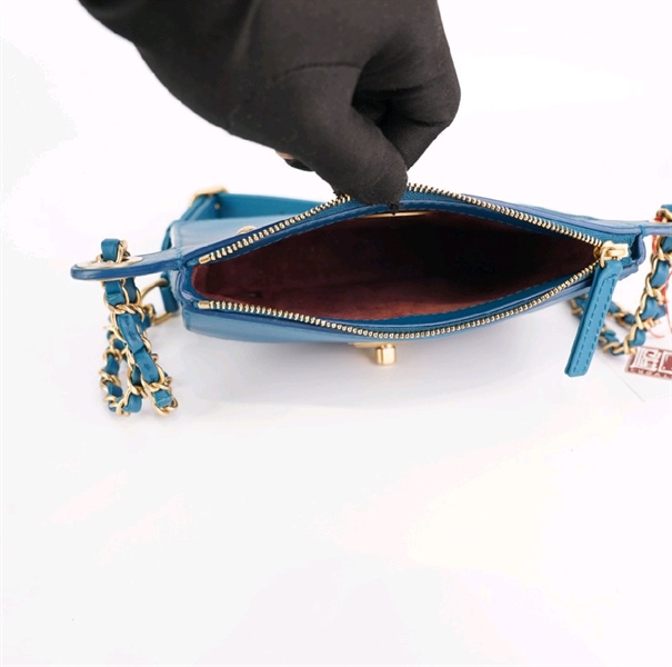 Túi Chanel xanh dương +