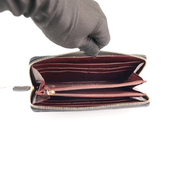 Ví Chanel Zip Classic đen +
