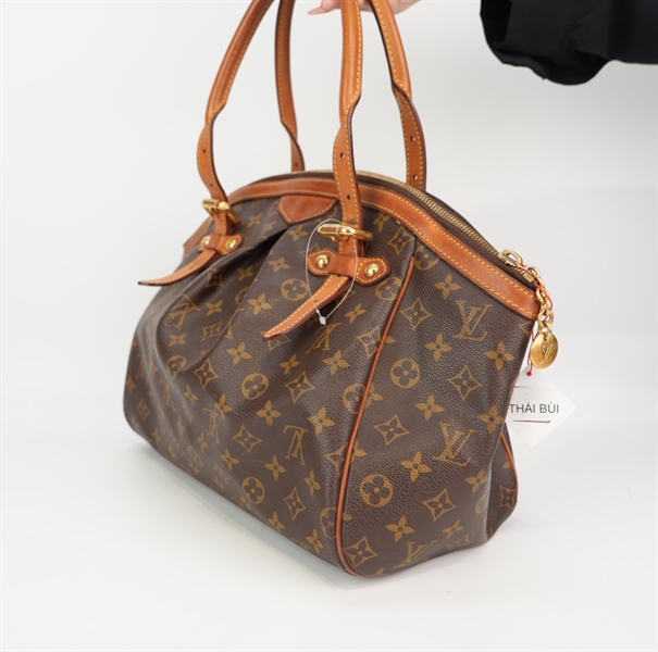 Túi LV hoa nâu TB +