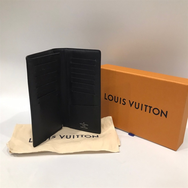 Ví LV họa tiết đen dài +