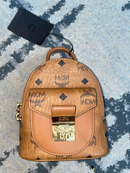 Balo MCM NHỏ Vàng+