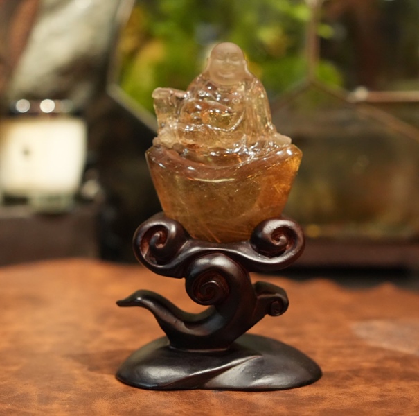 Tác phẩm di lặc tóc vàng nhỏ +