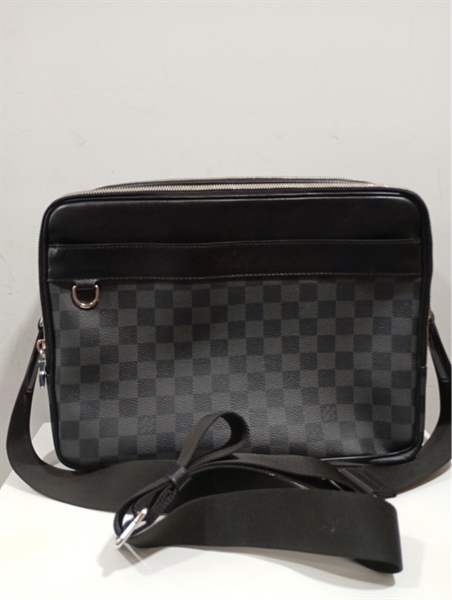 Túi LV Ô Vuông Nâu KG+