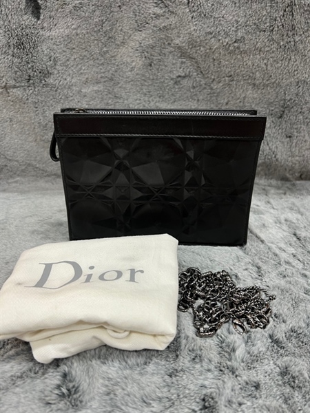 Túi Dior đeo chéo đen +