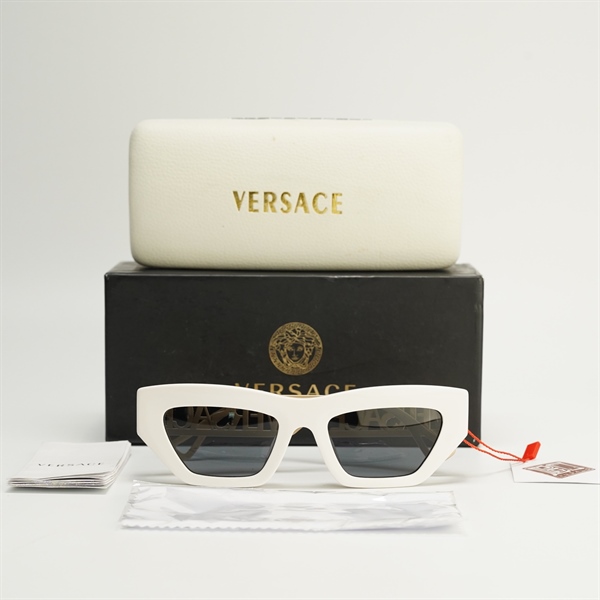 Kính Versace trắng gọng kim loại MOD 4432-U KG+