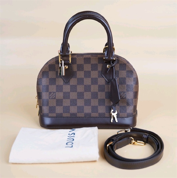 Túi LV Alma ô vuông nâu KG+