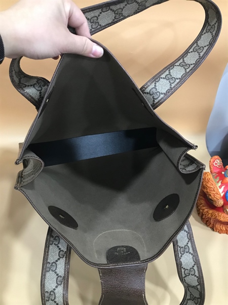 Túi Tote GG Xám KG+