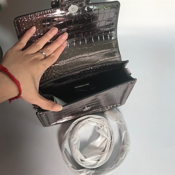 Túi versace bạc KG+