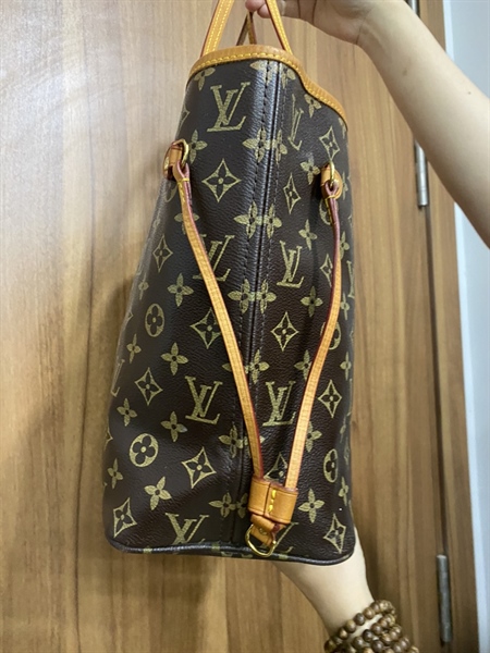 Túi neverfull LV lòng hồng chữ hồng size 32cm++