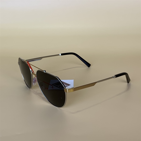 Kính D&G elip trắng vàng KG+