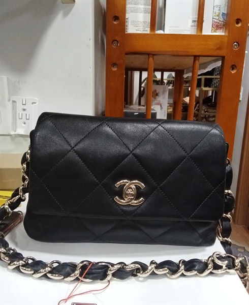 Túi Chanel da mềm quai xích lớn++