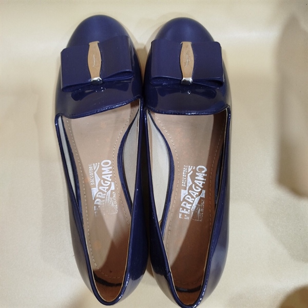 Giày Salvatore Xanh Đen KG+