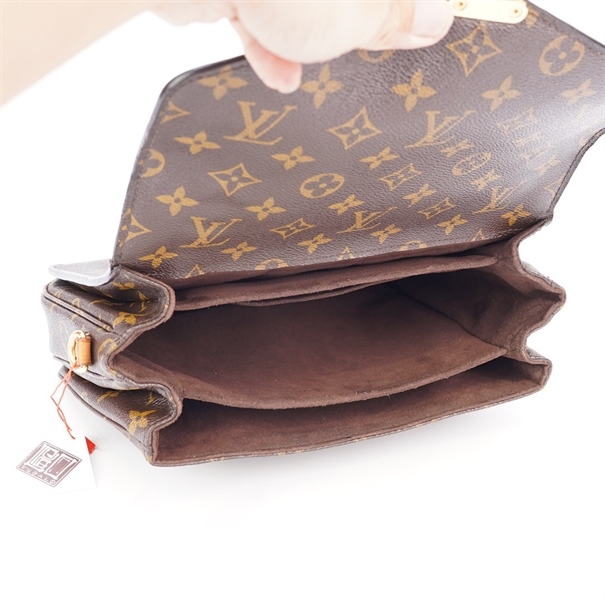 Túi LV Metis hoa nâu size 23cm +