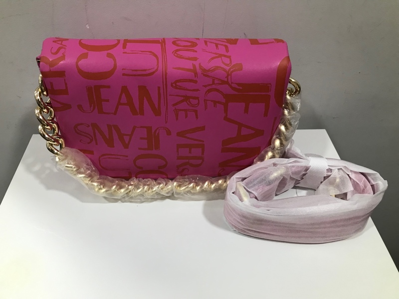 Túi VERSACE Hồng KG+