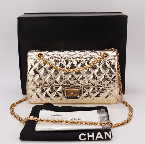 Túi Chanel vàng size 24cm KG+