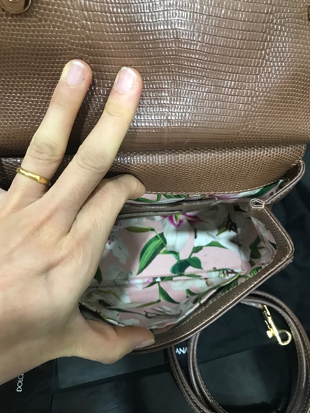 Túi Xách D&G Nâu+