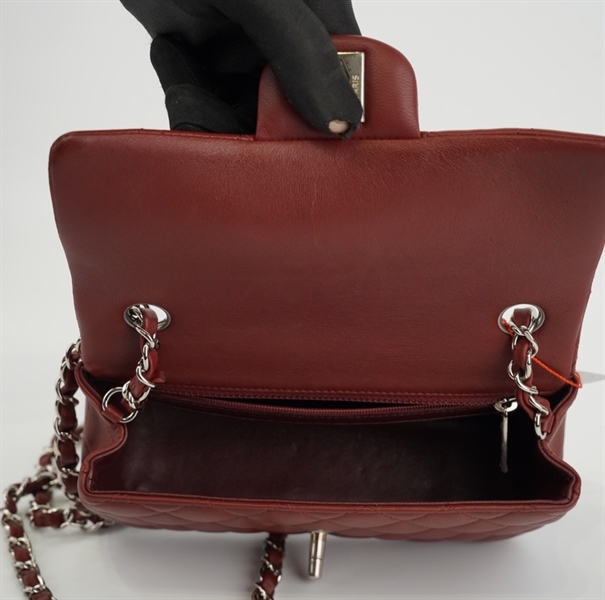 Túi chanel đỏ đô KG+