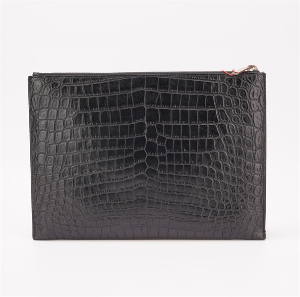 Túi YSL vân đen KG+