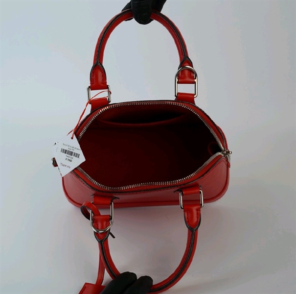 Tui LV Alma vân đỏ kèm ổ khoá KG+