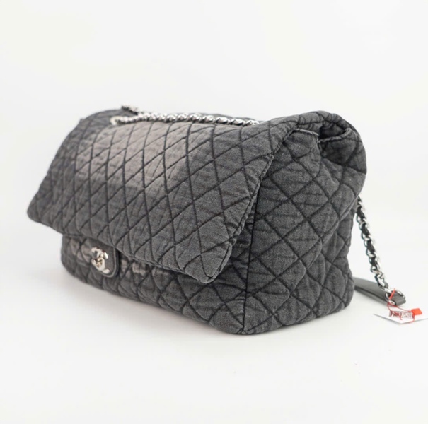Túi Chanel màu xám tro size 32 ++