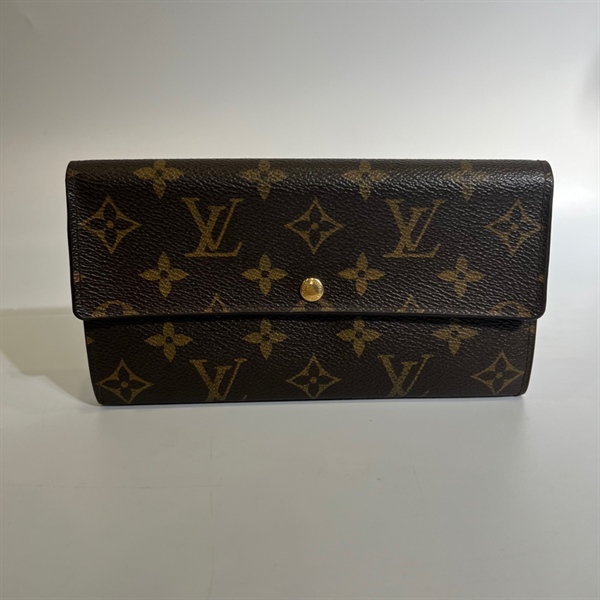 Ví LV gập khoá kéo +