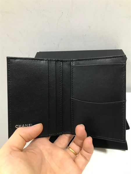 Ví Chanel Gập 2 Đen+