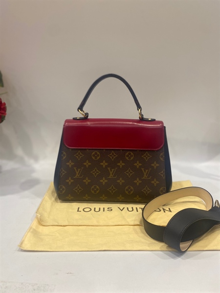Túi LV nắp đỏ đô +