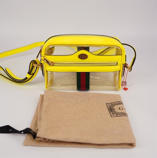 Túi GG trong viền vàng dạ quang KG+