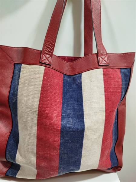 Túi Tote GG Sọc Đỏ KG+