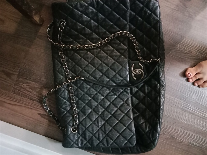 Túi Chanel tote đen+