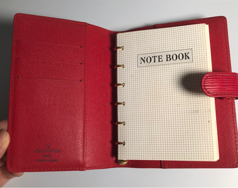 Ví card holder LV đỏ KG+