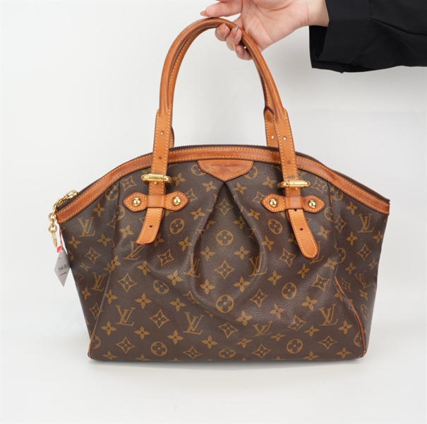 Túi LV hoa nâu TB +
