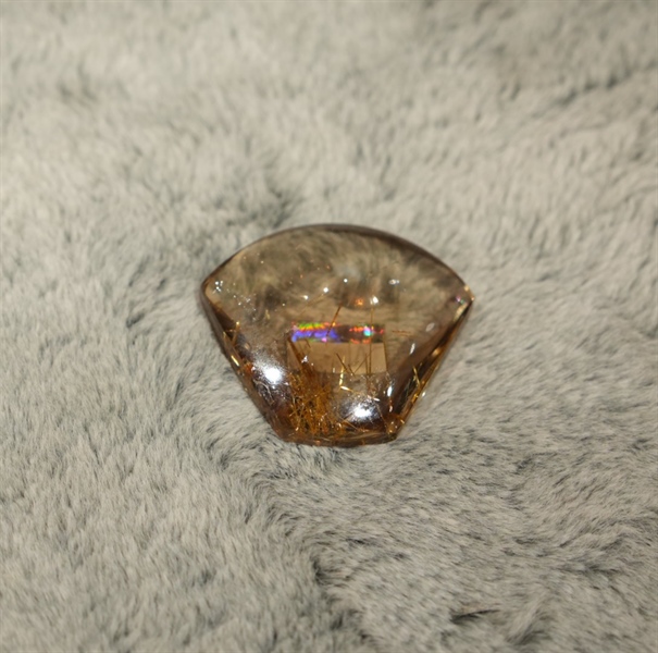 Mặt dây trơn to tóc vàng 328575 +