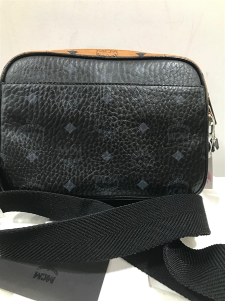 Túi Đeo Chéo MCM VÀng Trắng KG+