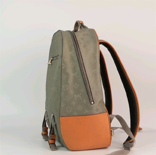 Balo LV hoa xám viền cam - TB +