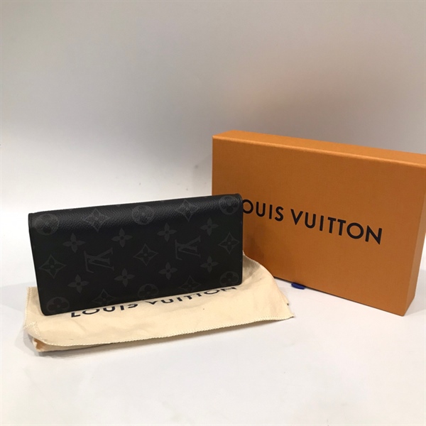 Ví LV họa tiết đen dài +