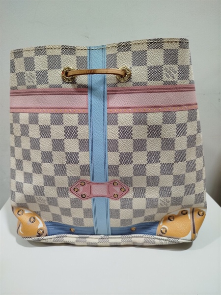 Túi Nano nóe Ô Vuông Xám Trắng+