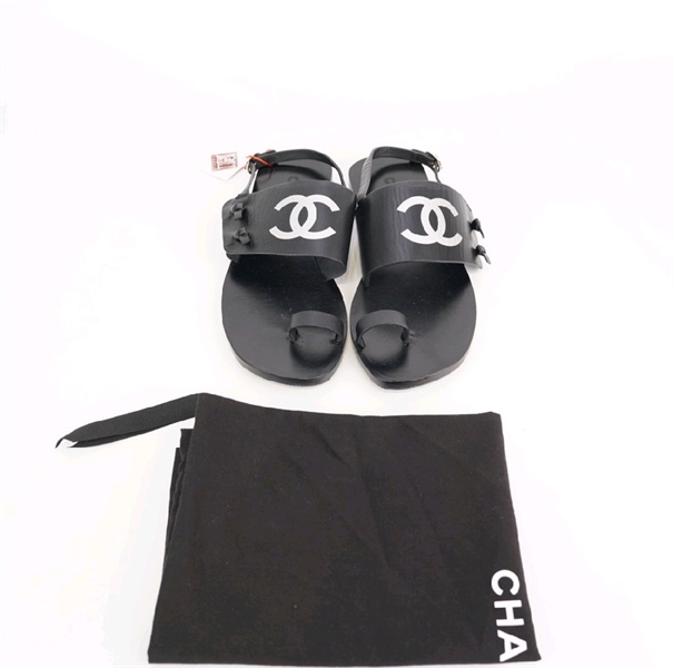 Dép Chanel sandals đen +