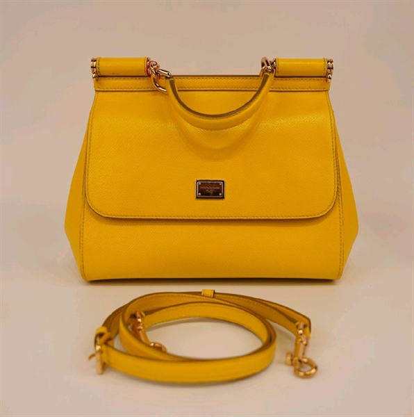 Túi D&G màu vàng KG+